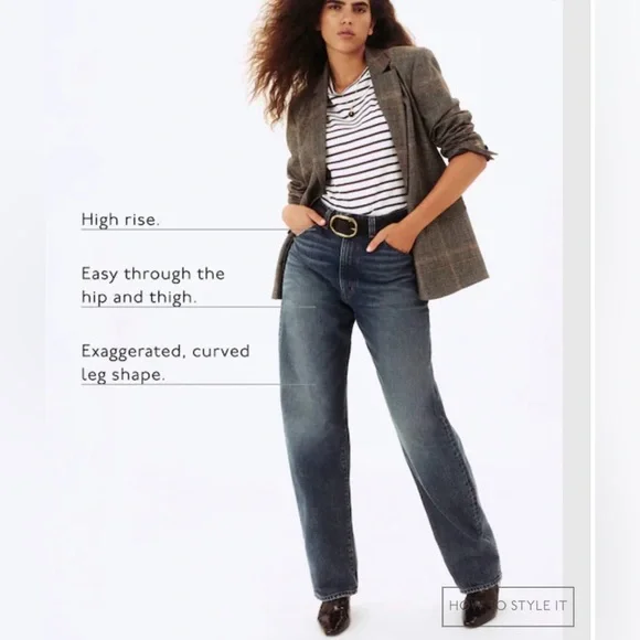 Like New Madewell Balloon Jeans Size 28 - Grwendale Wash - Picture 3 of 9